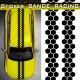 stickers bande racing voiture Alveoling TUNING