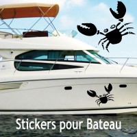 Stickers Adhésif crabe