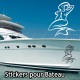  Adhésif coque bateau Sirène