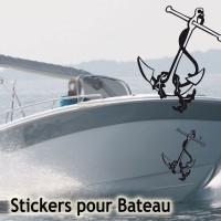 Stickers Coque Bateau- Ancre de Bateau