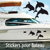 Stickers Adhésif Dauphin vendu par 3 