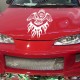 stickers Tuning Aigle Flamme 1