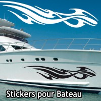 Autocollant pour Bateau Tribal SAT8