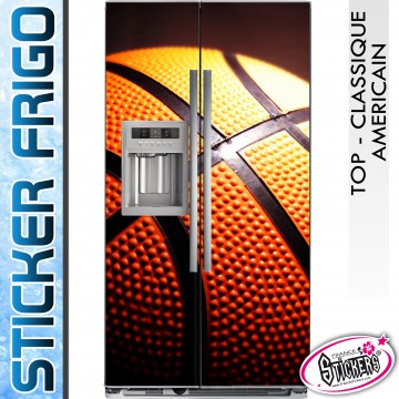 Stickers Frigo Ballon de Basket