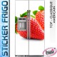 Stickers Frigo Fraise