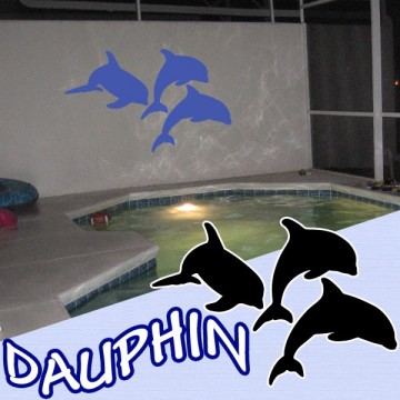 Stickers Dauphins par 3