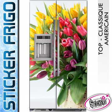 Stickers Frigo Bouquet de Fleurs