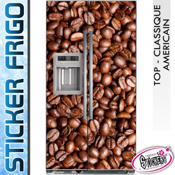 Stickers Frigo Grain de Café