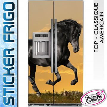 Stickers Frigo Cheval