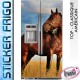 Stickers Frigo Cheval