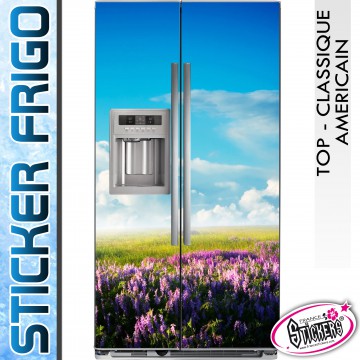 Stickers Frigo Champ de Fleurs