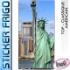 Stickers Frigo Statue de la Liberté New York