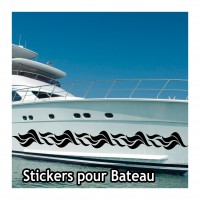 Stickers Autocollant coque Bateau Liseret 1