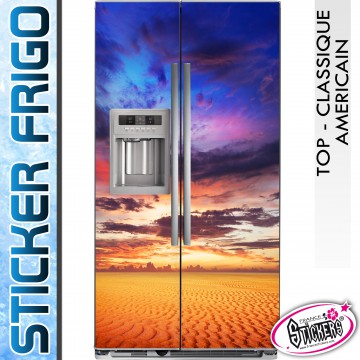 Stickers Frigo Coucher de Soleil