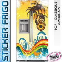 Stickers Frigo exotic multicolor