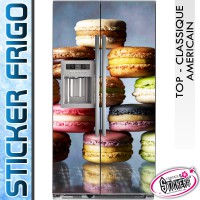 Stickers Frigo Macaron