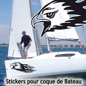 Adhesif Coque Bateau Aigle 