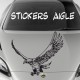 Stickers Autocollant Aigle 