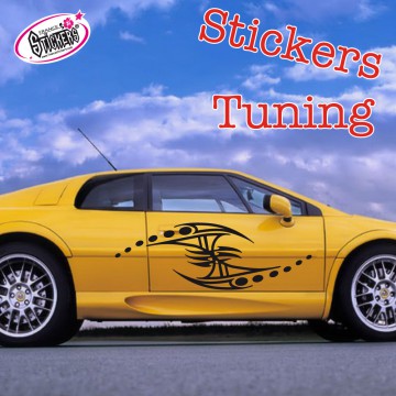 Stickers Autocollant Tuning Tribal vendu par 2