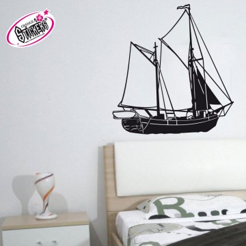  Stickers Autocollant Bateau