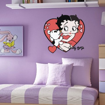 Stickers Autocollant Betty Boop