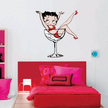 Stickers Autocollant Betty Boop