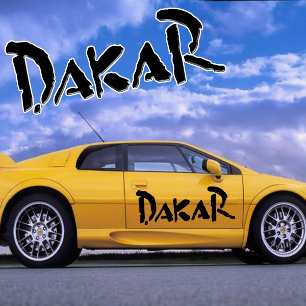 Stickers Autocollant Dakar Rallye pas cher •.¸¸ FRANCE STICKERS¸¸.•