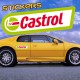 Stickers Autocollant Castrol