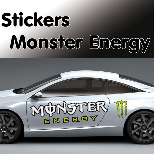 Stickers Autocollant Monster Energy - France Stickers