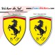 Stickers Ferrari - SPÉCIAL SOL