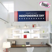 Stickers Autocollant Independence Day