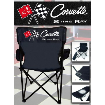 Corvette Sting Ray - Chaise Pliante Personnalisée
