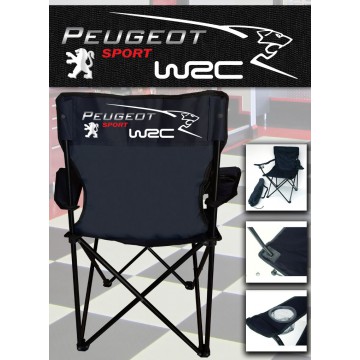 Peugeot Sport WRC - Chaise Pliante Personnalisée