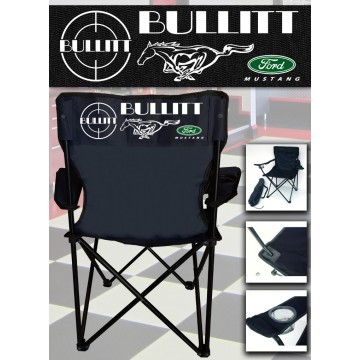 Mustang Bullitt 1 - Chaise Pliante Personnalisée