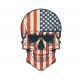 Stickers Autocollant Harley Davidson Skull