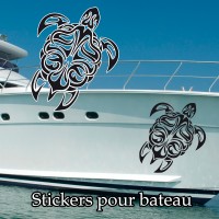 Stickers Autocollant Tortue Tribal