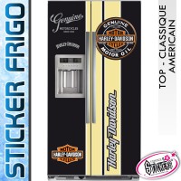 Stickers Frigo Harley Davidson