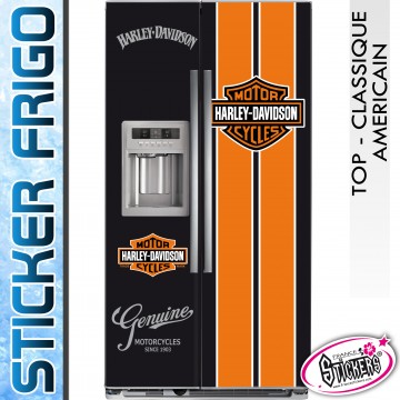 Stickers Frigo Harley Davidson