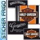 Stickers Frigo Harley Davidson