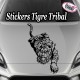 Stickers Autocollant Tigre Tribal