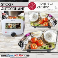 Stickers Autocollants Monsieur Cuisine Connect MCC - Légumes
