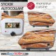 Stickers Autocollants Monsieur Cuisine Connect MCC - Baguette de Pain