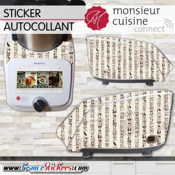 Stickers Autocollants Monsieur Cuisine Connect MCC - Egypte Antique