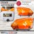 Stickers Autocollants Monsieur Cuisine Connect MCC - Papillon Floral Orange
