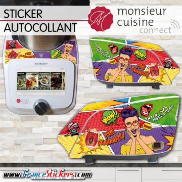 Stickers Autocollants Monsieur Cuisine Connect MCC - Thank You Mister Kitchen