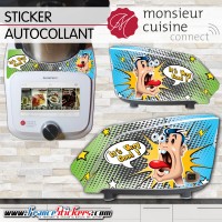 Stickers Autocollants Monsieur Cuisine Connect MCC - It's very Good ! 