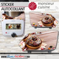 Stickers Autocollants Monsieur Cuisine Connect MCC - Donuts