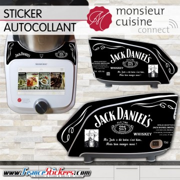 Stickers Autocollants Monsieur Cuisine Connect MCC - Jack Daniel's