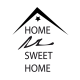 Stickers Autocollant Home Sweet Home