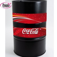 Stickers Autocollant pour Baril ou Bidon Coca Cola